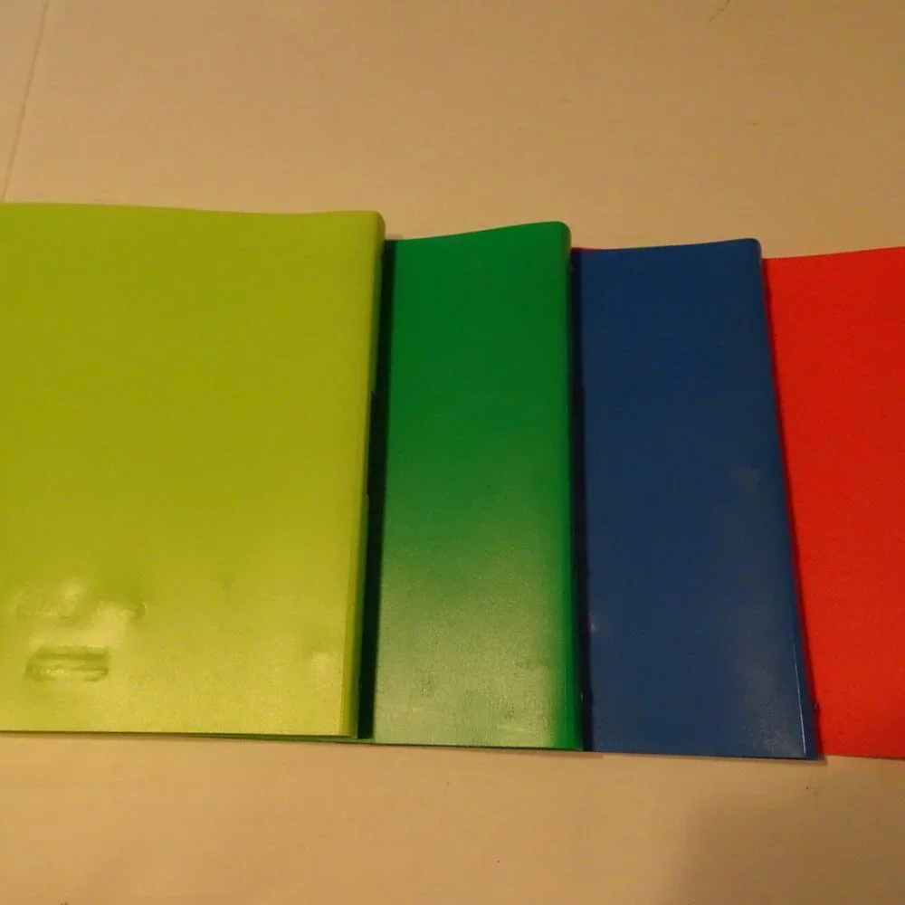 Binders - 3 Ring Flexible Soft Cover with Sheet Protectors and Page Dividers